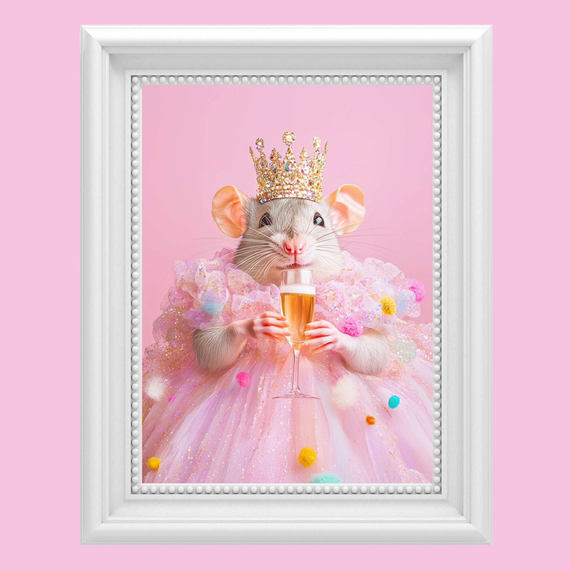 Queen Rat print-Top 30 Art-Little Fish Co.