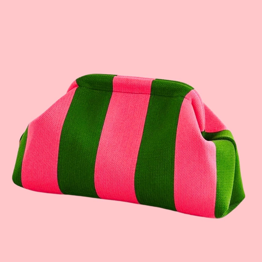 Palazzo bag - Apple / Pink-New Arrivals-Little Fish Co.