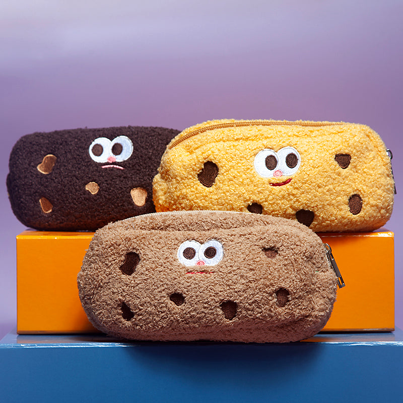 Cookie Pencil case - chocolate-Little Fish Co.