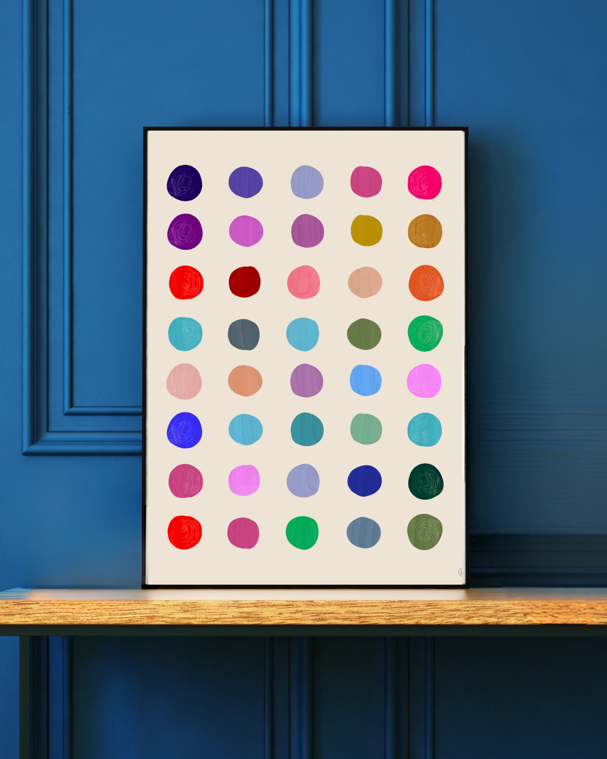 Dots- Vicky Barone-Art-Little Fish Co.