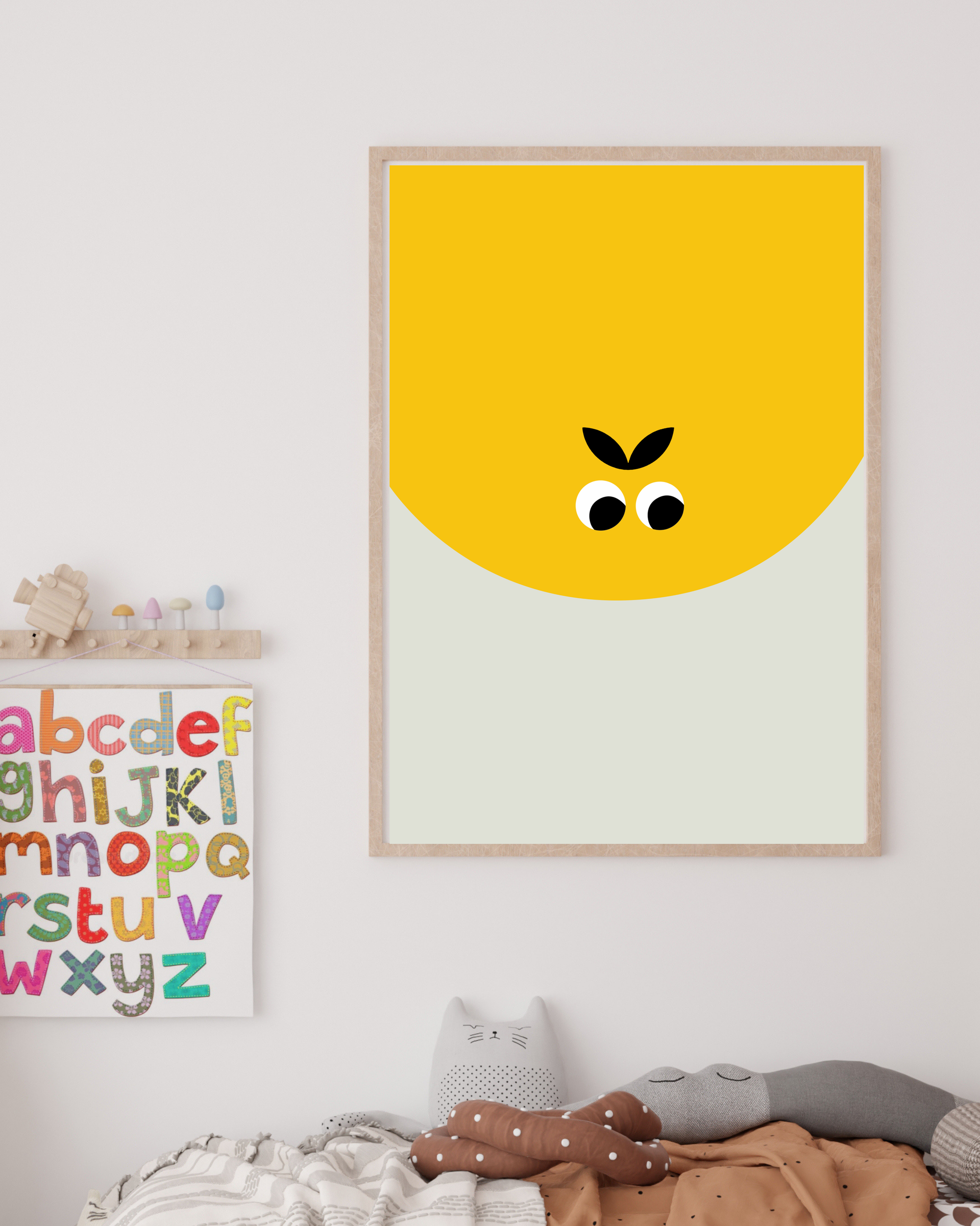 Monsieur - Art print - colors available-Art-Little Fish Co.