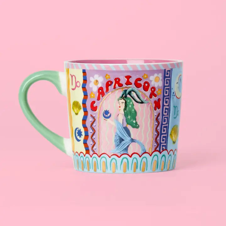 Capricorn Zodiac Mug-Little Fish Co.