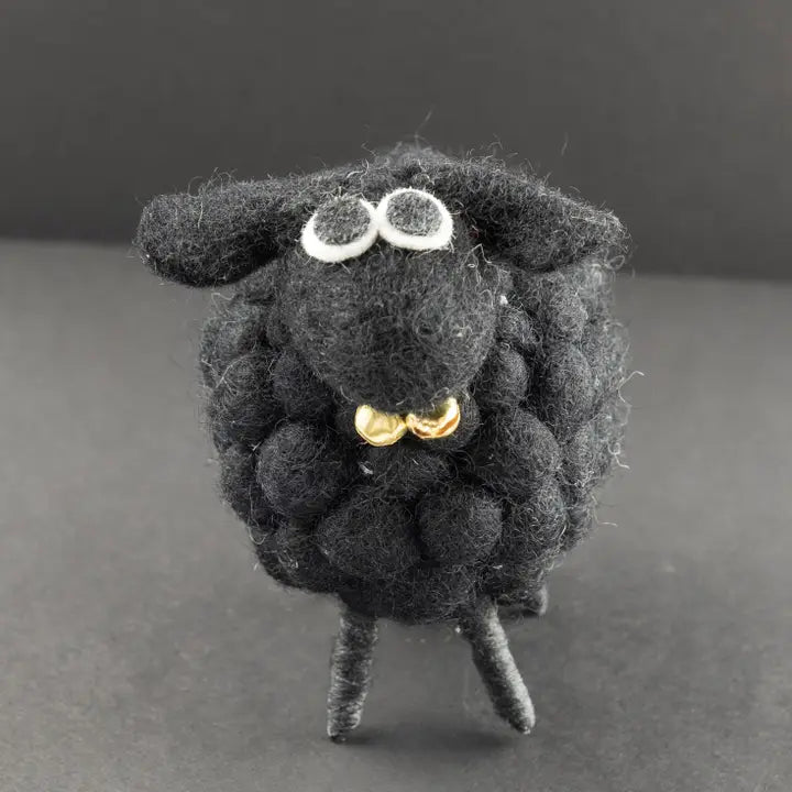 Felt Black Sheep-Little Fish Co.