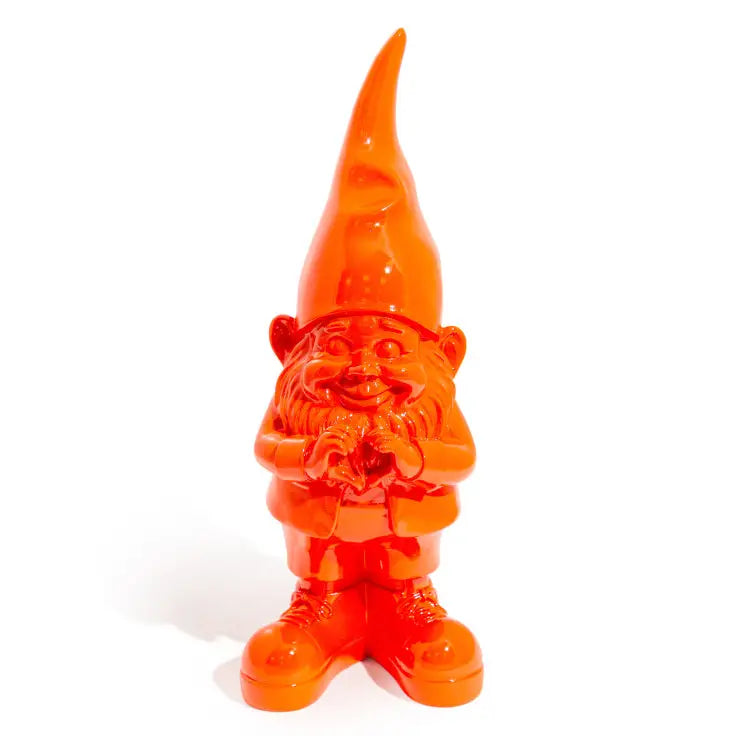 Medium Heart Hands Gnome Orange