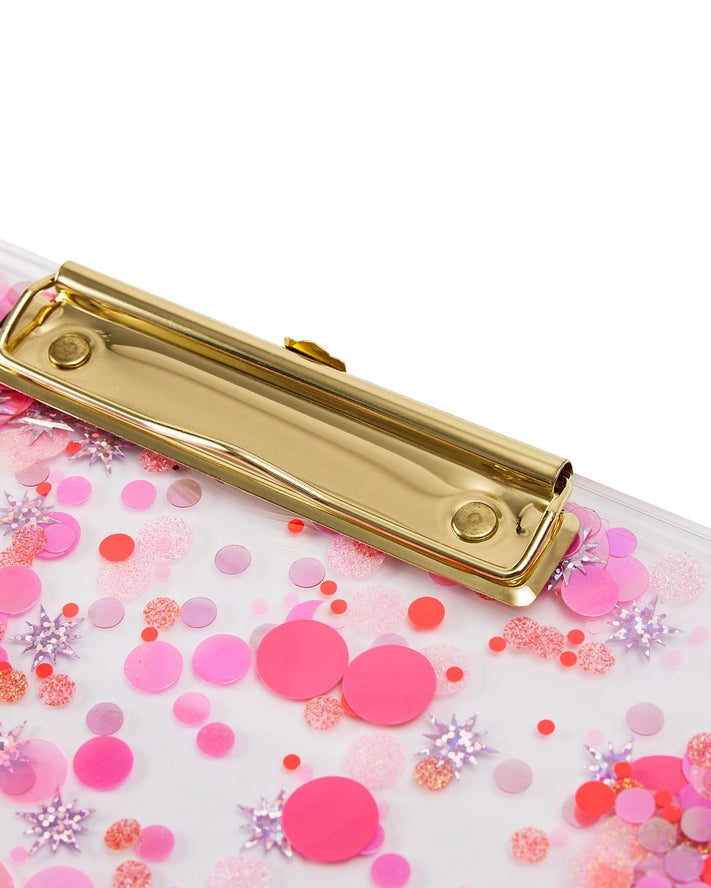 Sweet Tart confetti clip board-Top 30 Decor-Little Fish Co.