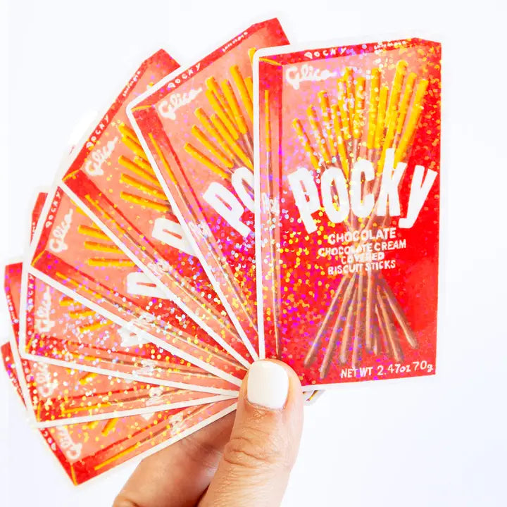 Pocky sticks glitter sticker-New Arrivals 2025-Little Fish Co.