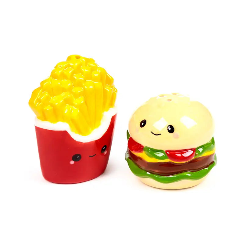 Burger and Fries salt and pepper shakers