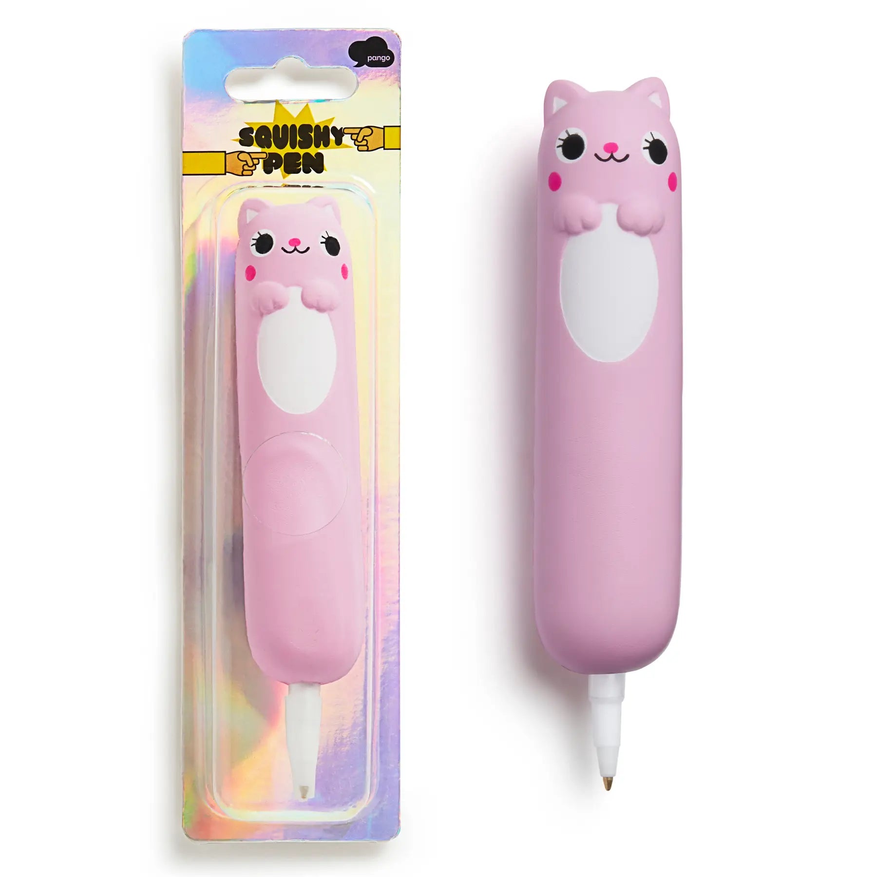 Squishy Pink Cat Pen-Stationary-Little Fish Co.