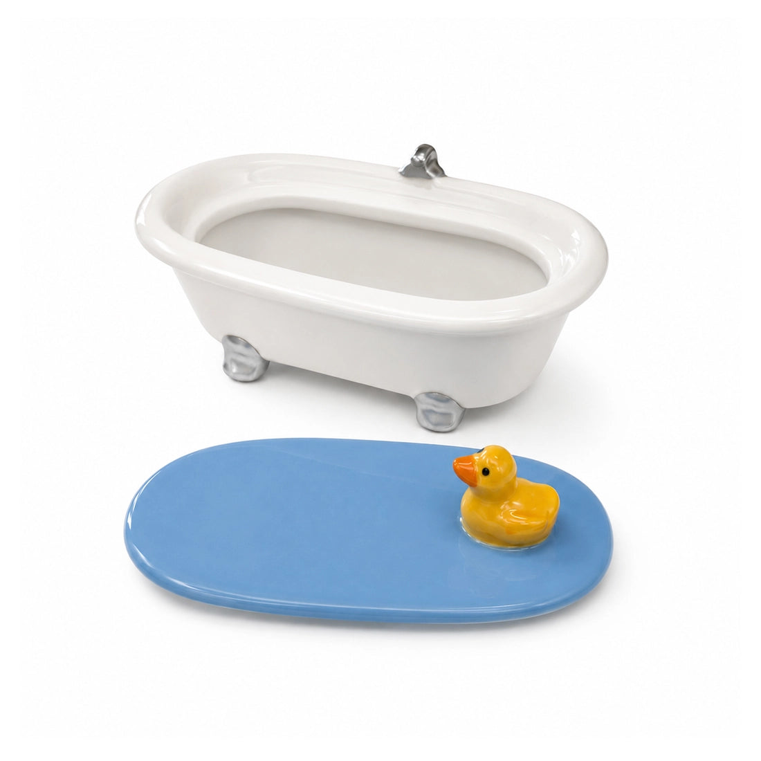 Bath Time Duck trinket box