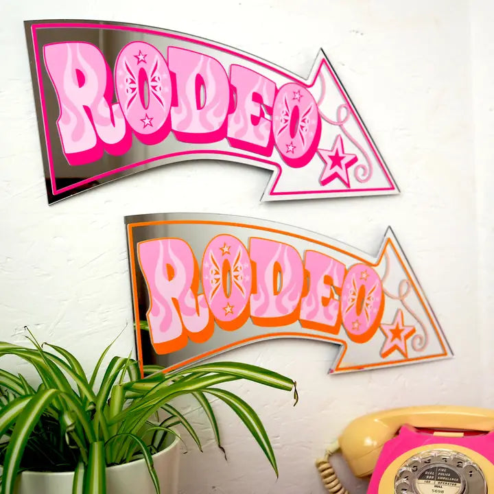 Rodeo Mirror Orange-New Arrivals 2025-Little Fish Co.