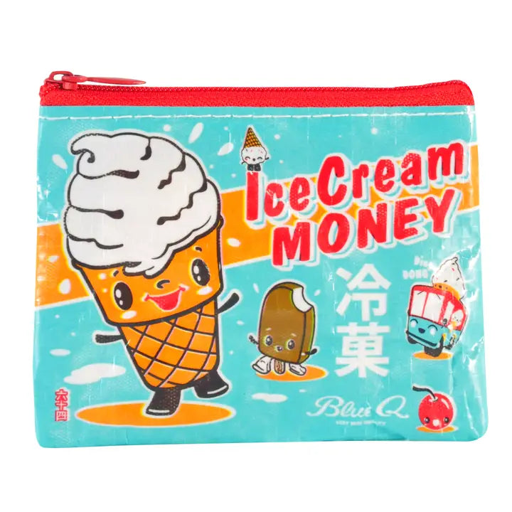 Ice cream money coin purse-Little Fish Co.