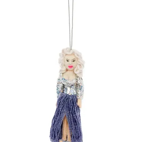 Dolly Parton Felt Ornament-Top 30 Christmas-Little Fish Co.