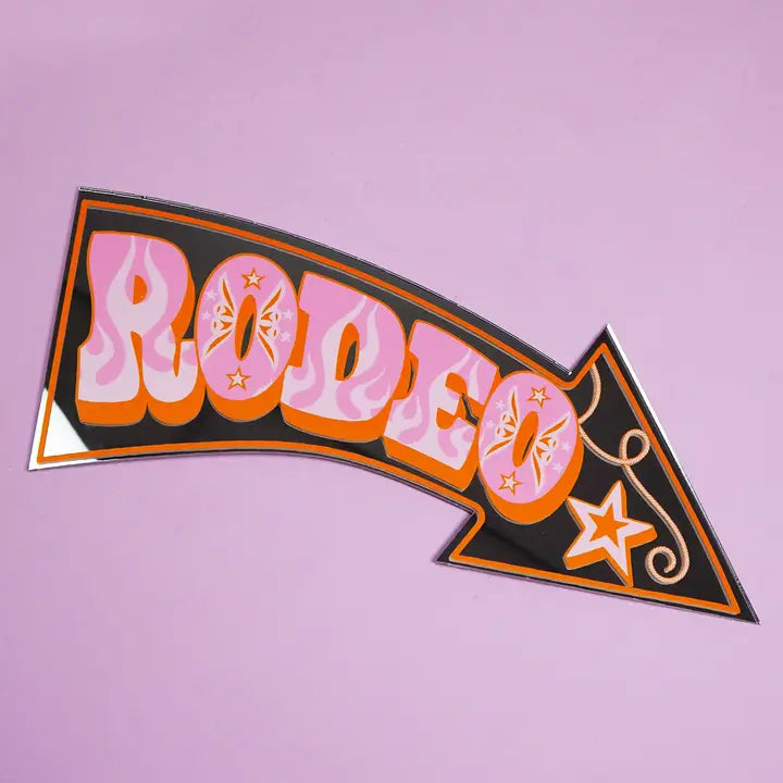 Rodeo Mirror Orange-New Arrivals 2025-Little Fish Co.