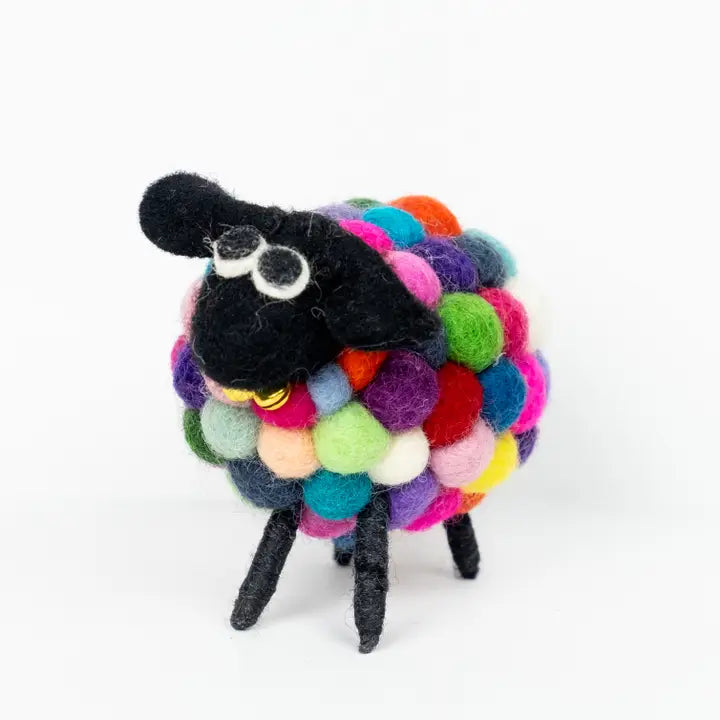 Felt Rainbow Sheep-Little Fish Co.