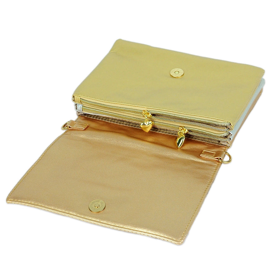 Convertible lightening bolt clutch in Opening night-New Arrivals 2025-Little Fish Co.