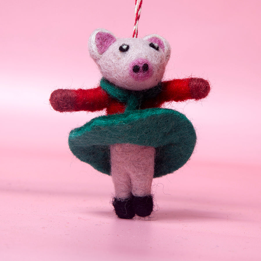 Felt Christmas decoration Various - one of a kind-Little Fish Co.