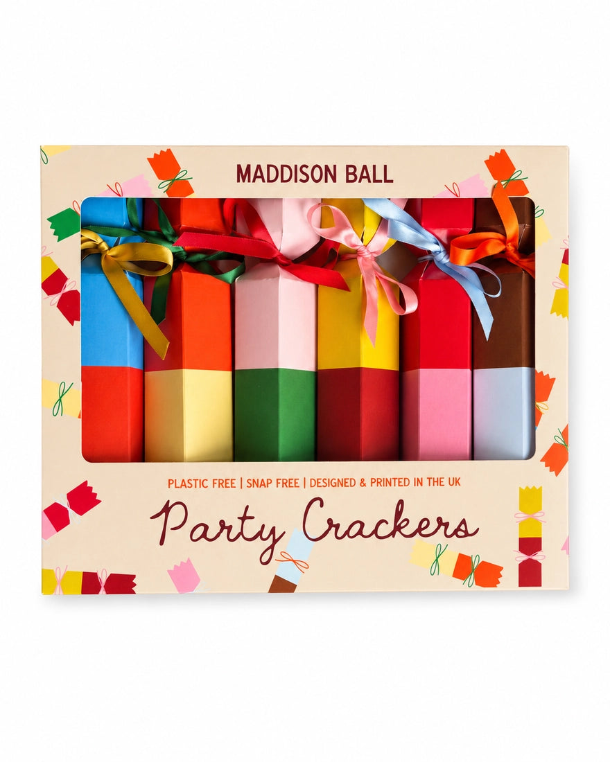 Colourful fill your own crakers