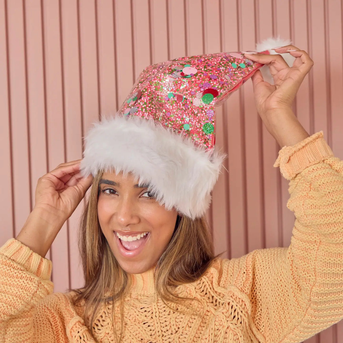 Luxe Confetti Party Hat