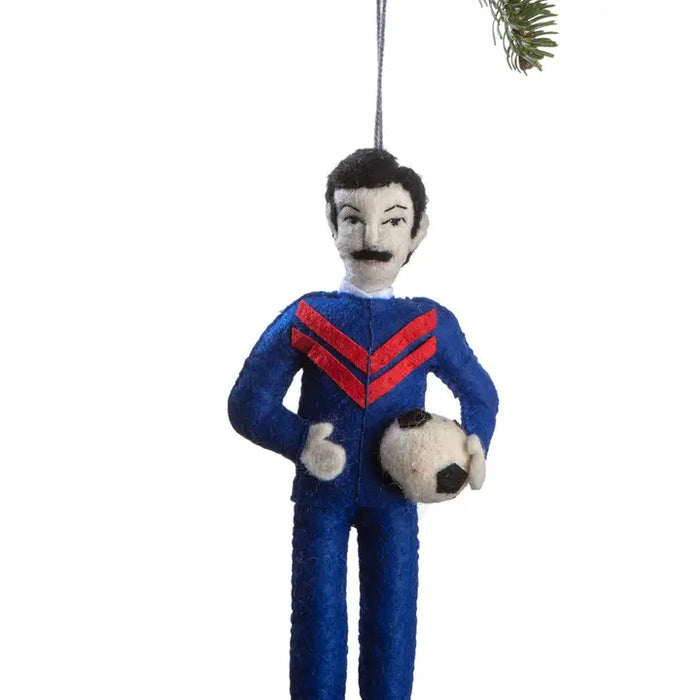 Ted Lasso felt Ornament-Top 30 Christmas-Little Fish Co.