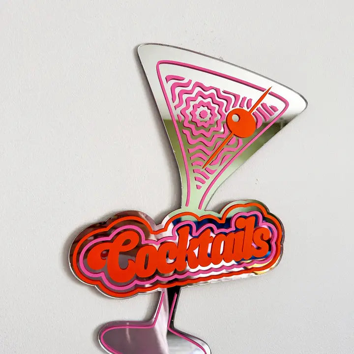 Retro Cocktail mirror-New Arrivals 2025-Little Fish Co.