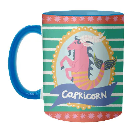Capricorn Zodiac Mug-Little Fish Co.