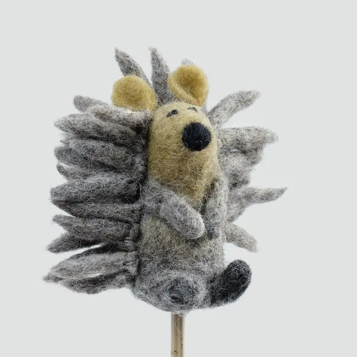 Hedgehog Finger Puppet-Little Fish Co.