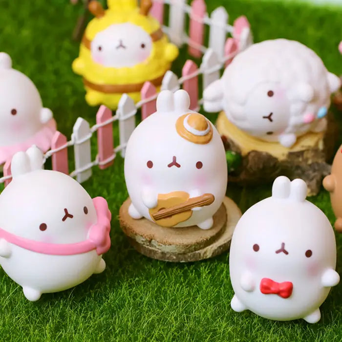 Molang costume dress up random figure V2-Little Fish Co.
