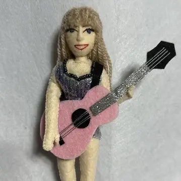 Taylor Swift felt Ornament-Top 30 Christmas-Little Fish Co.
