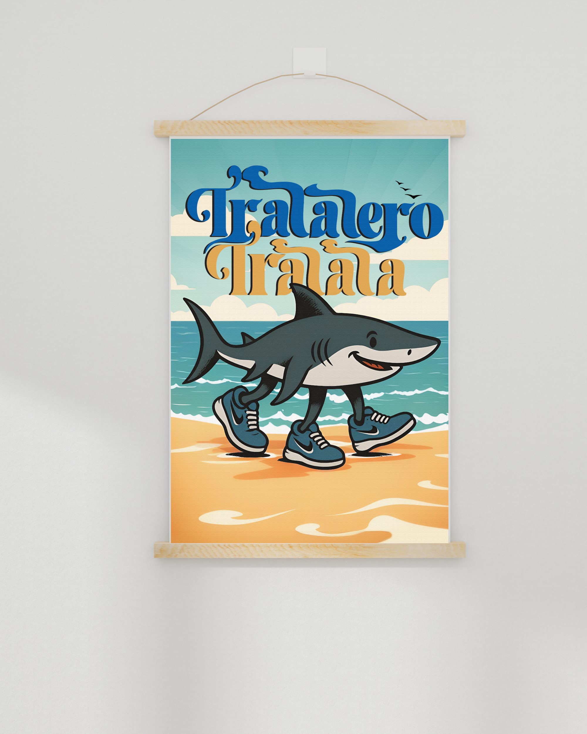 Italian Brain rot - Tralarlero-Art-Little Fish Co.