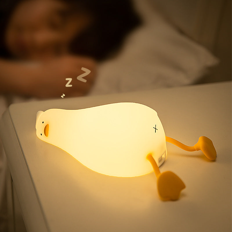 Laying Duck Silicon night light-Top 30 Decor-Little Fish Co.