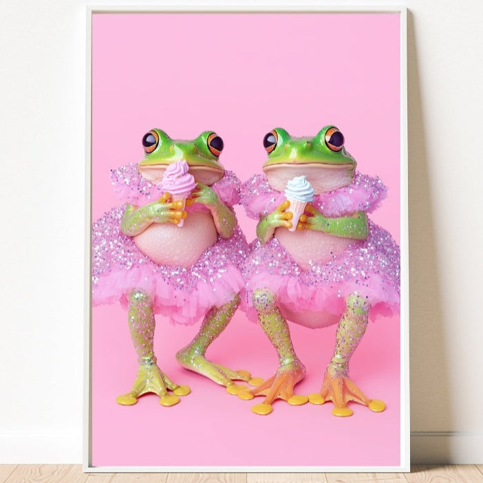 Bestie Frogs Ice-cream-New Arrivals 2025-Little Fish Co.