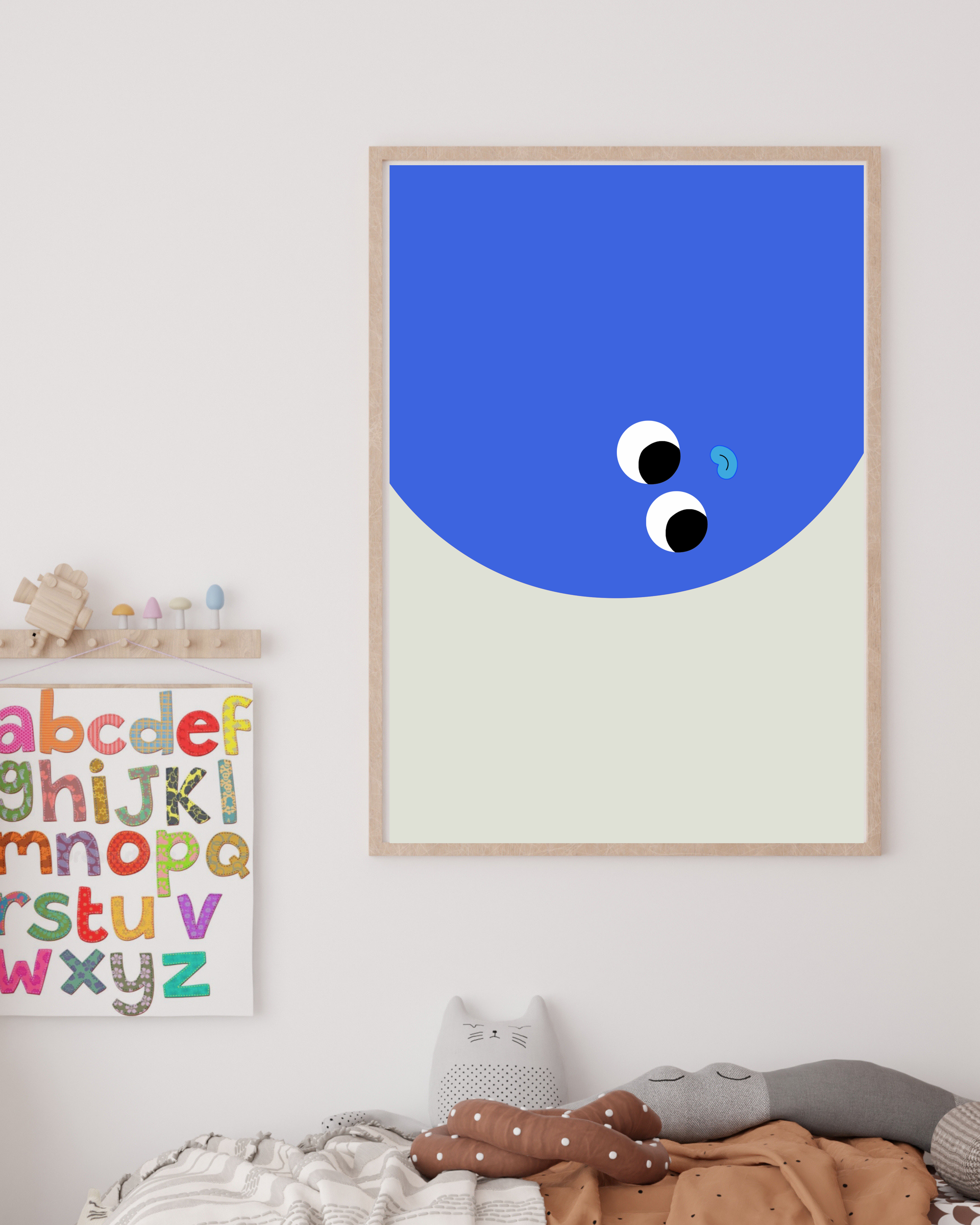 Chuck - Art print - colors available-Art-Little Fish Co.
