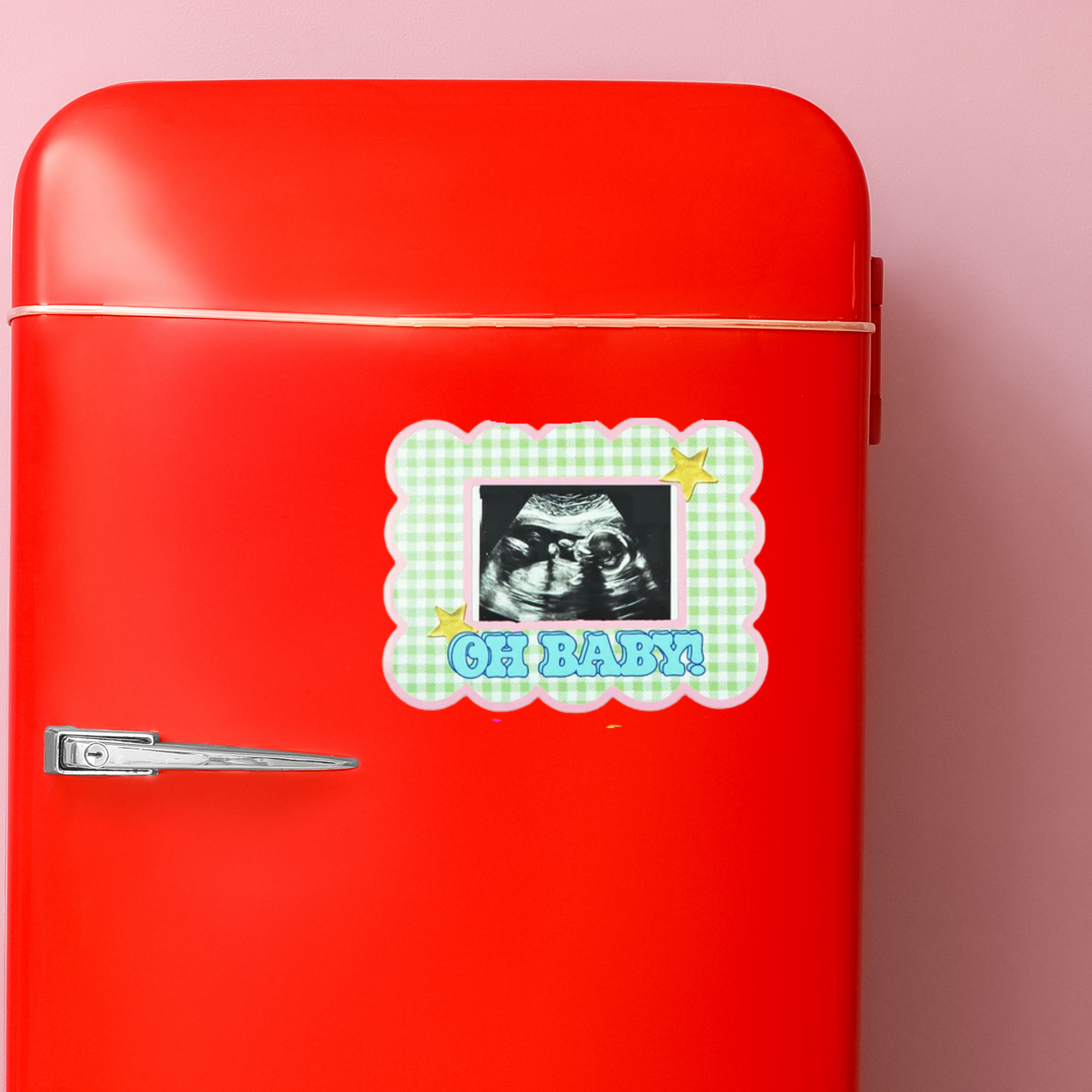 Baby Scan Magnet Frame-New Arrivals 2025-Little Fish Co.