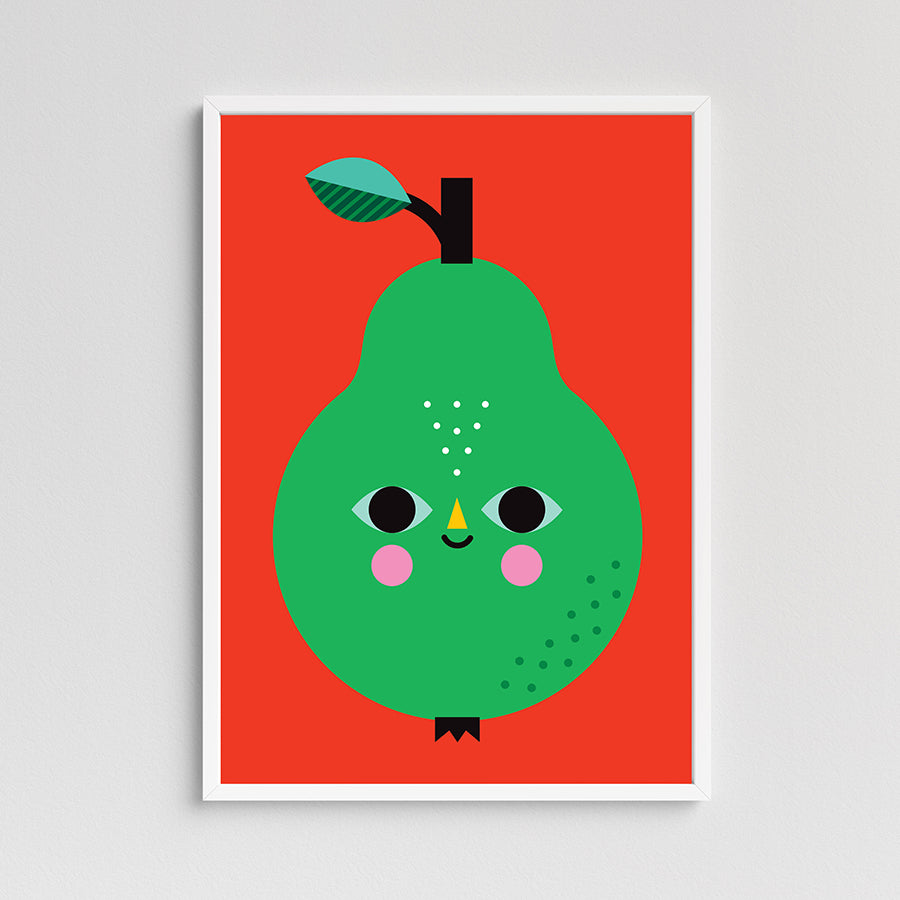 Set of 4 fruit Prints - Little Fish Co x Vanja Kragulj-Art-Little Fish Co.