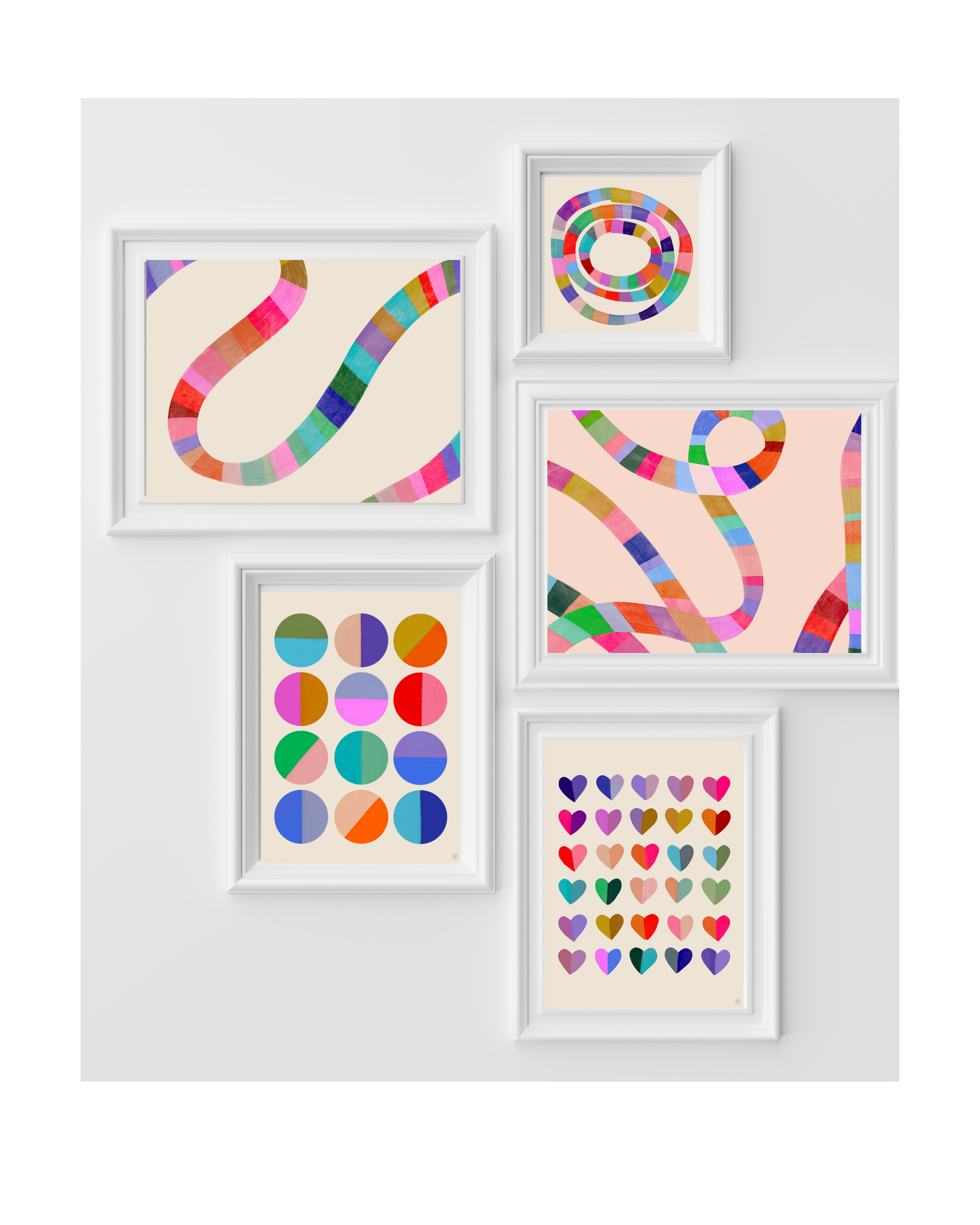 Colour block - Vicky Barone-Art-Little Fish Co.