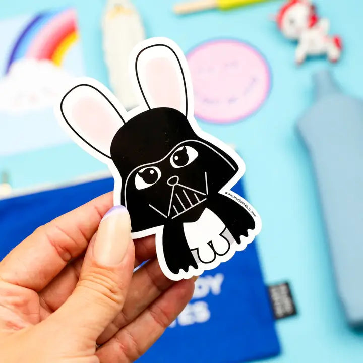 Star wars Darth Bunny sticker-New Arrivals 2025-Little Fish Co.