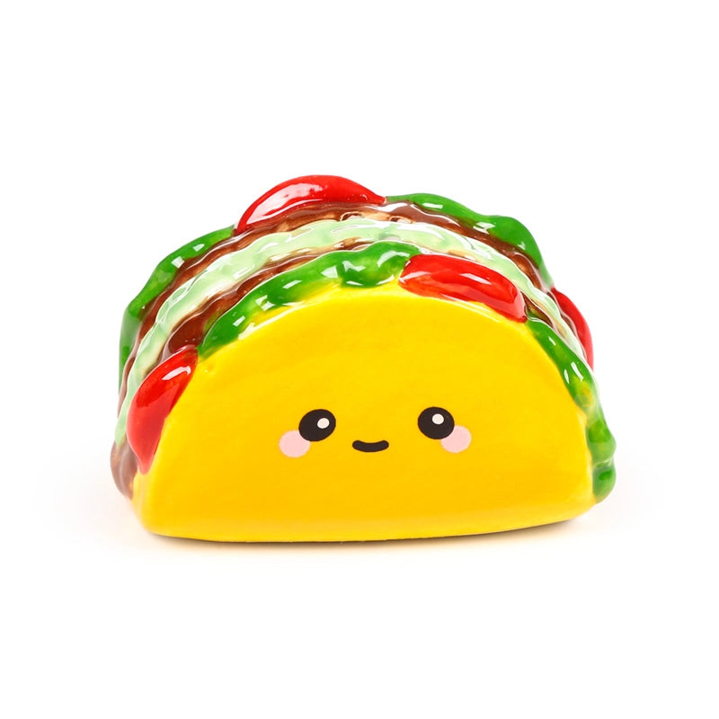 Taco + Hot Sauce sat and pepper shakers