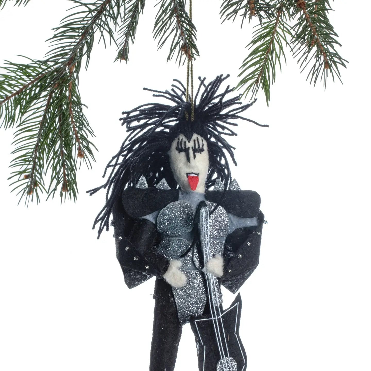 Gene Simmons Ornament-Top 30 Christmas-Little Fish Co.