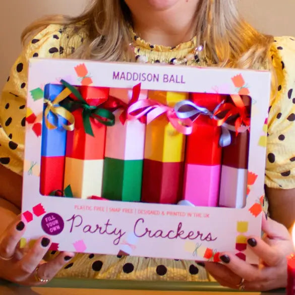 Colourful fill your own crakers
