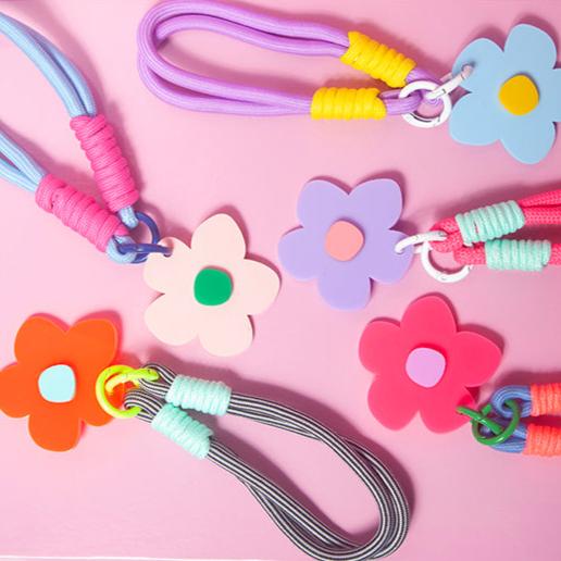 Bold Flora Key Rope - Hot pink Lilac-New Arrivals-Little Fish Co.