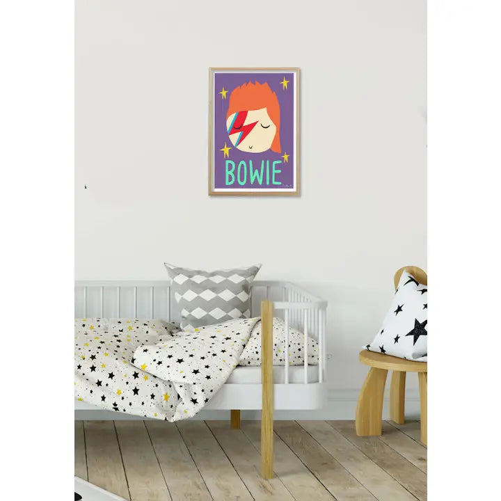 Wolfnoodle Bowie print-Little Fish Co.