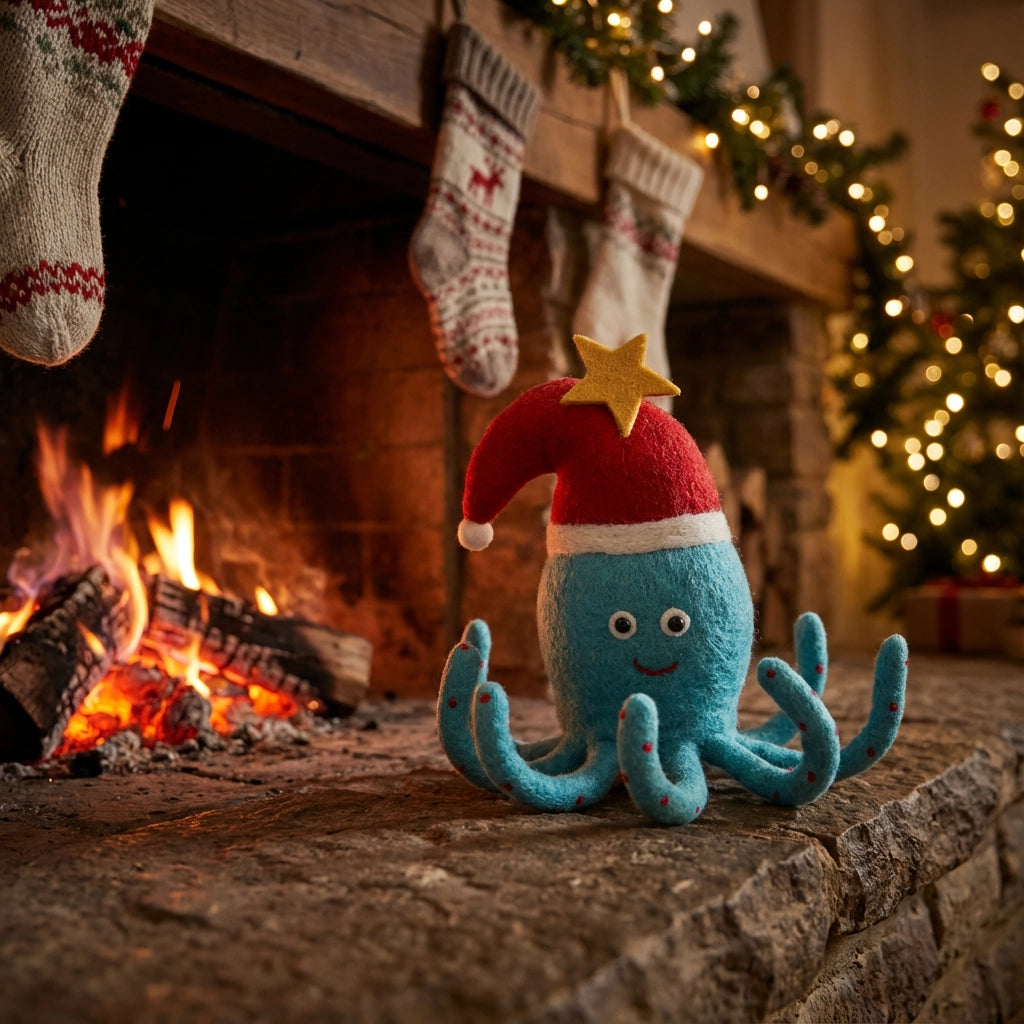 Handmade Octopus Star Tree Topper