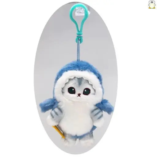 Mofusand Shark Costume Bag Charms Key Chain-Little Fish Co.