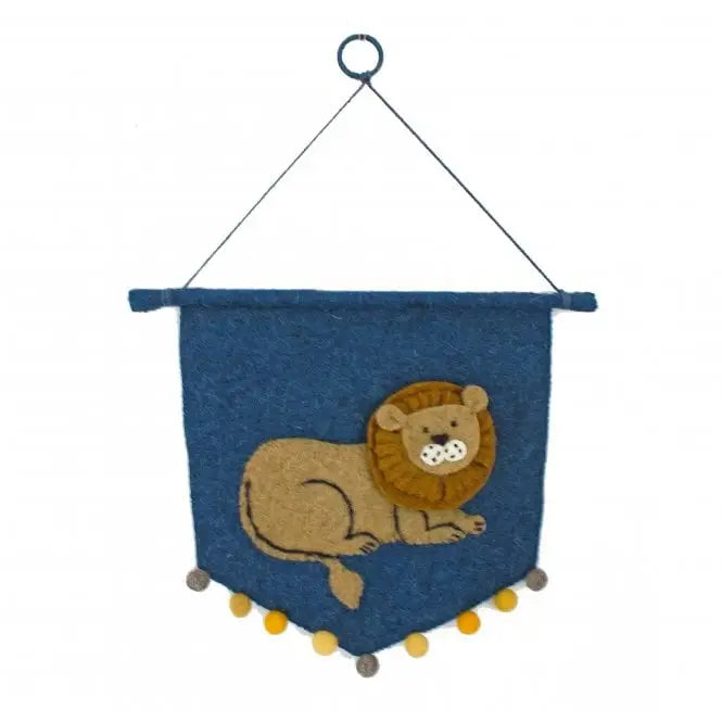 Lion wall hanging-Little Fish Co.