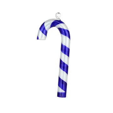 Glass Candy Cane Ornament 12cm-Fun-Little Fish Co.
