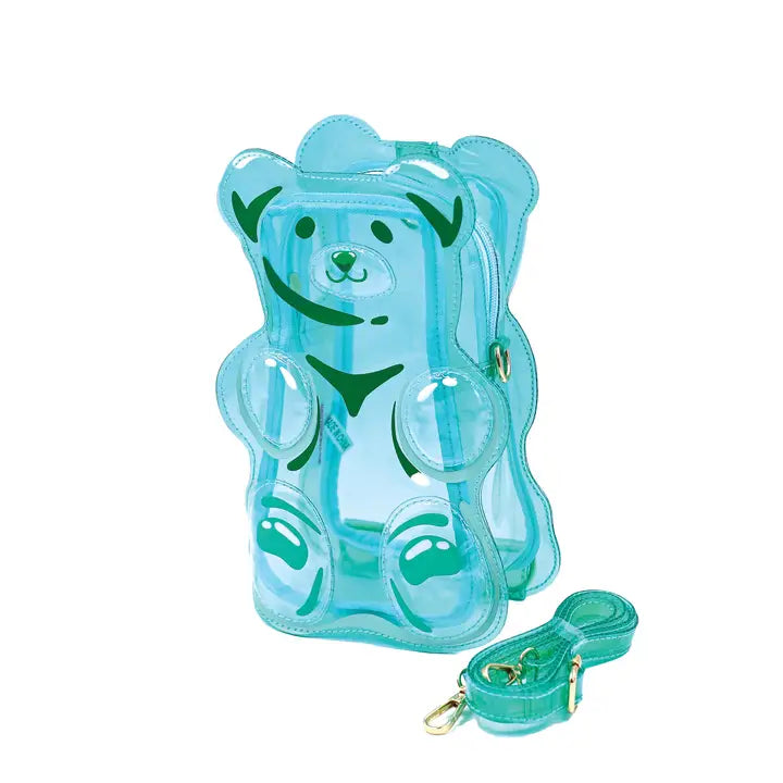 Jelly handbag Gummy bear Mint-New Arrivals 2025-Little Fish Co.