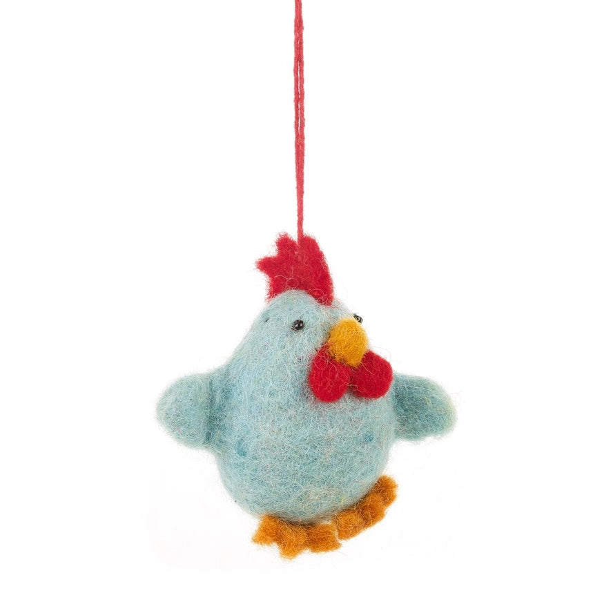 Fair Trade Handmade felt Chicks - Colours assorted-Little Fish Co.