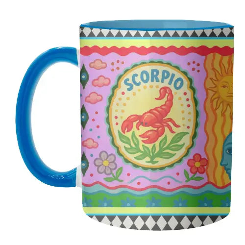 Scorpio Zodiac Mug Vol 2-Little Fish Co.