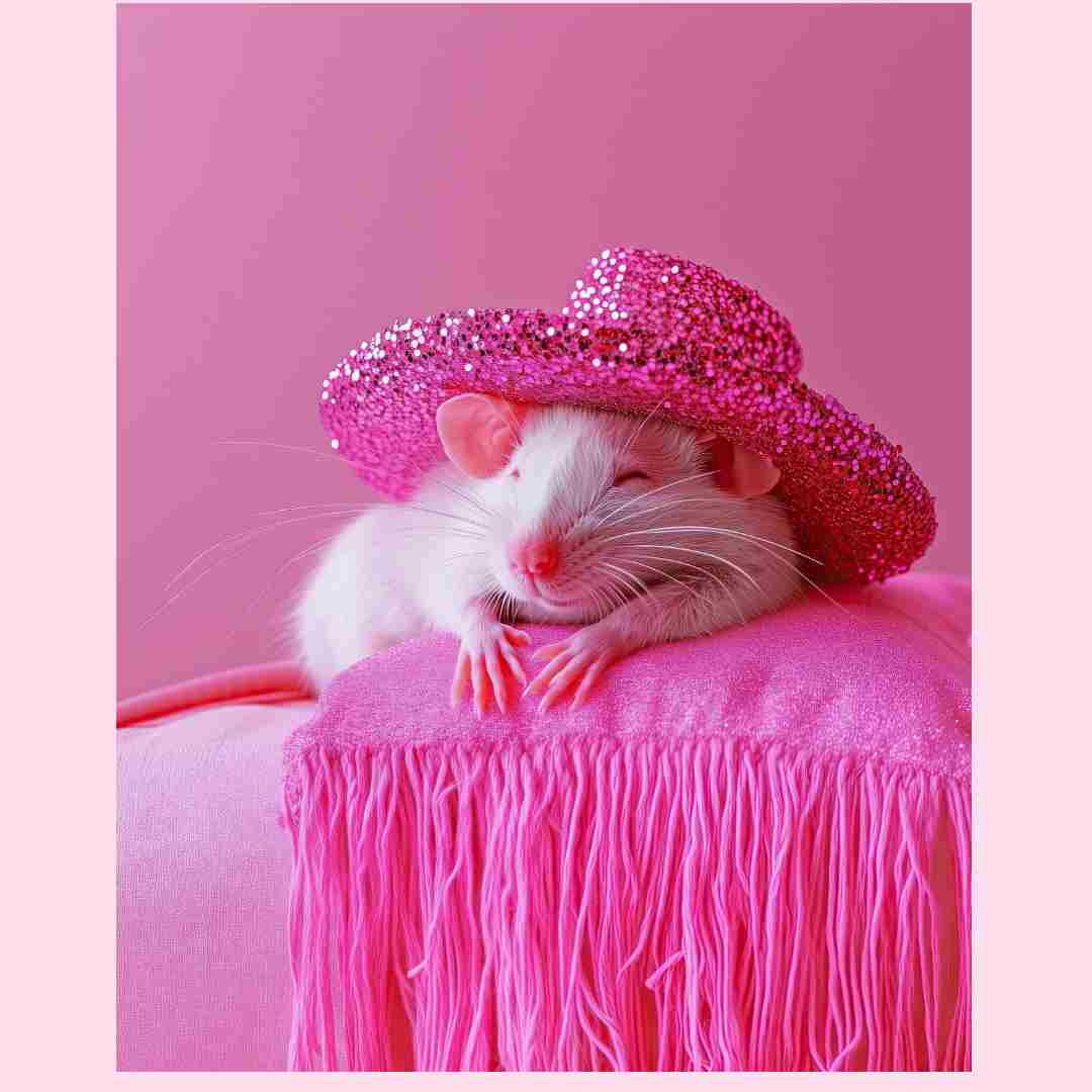 Sleepy Mouse art print-Top 30 Art-Little Fish Co.