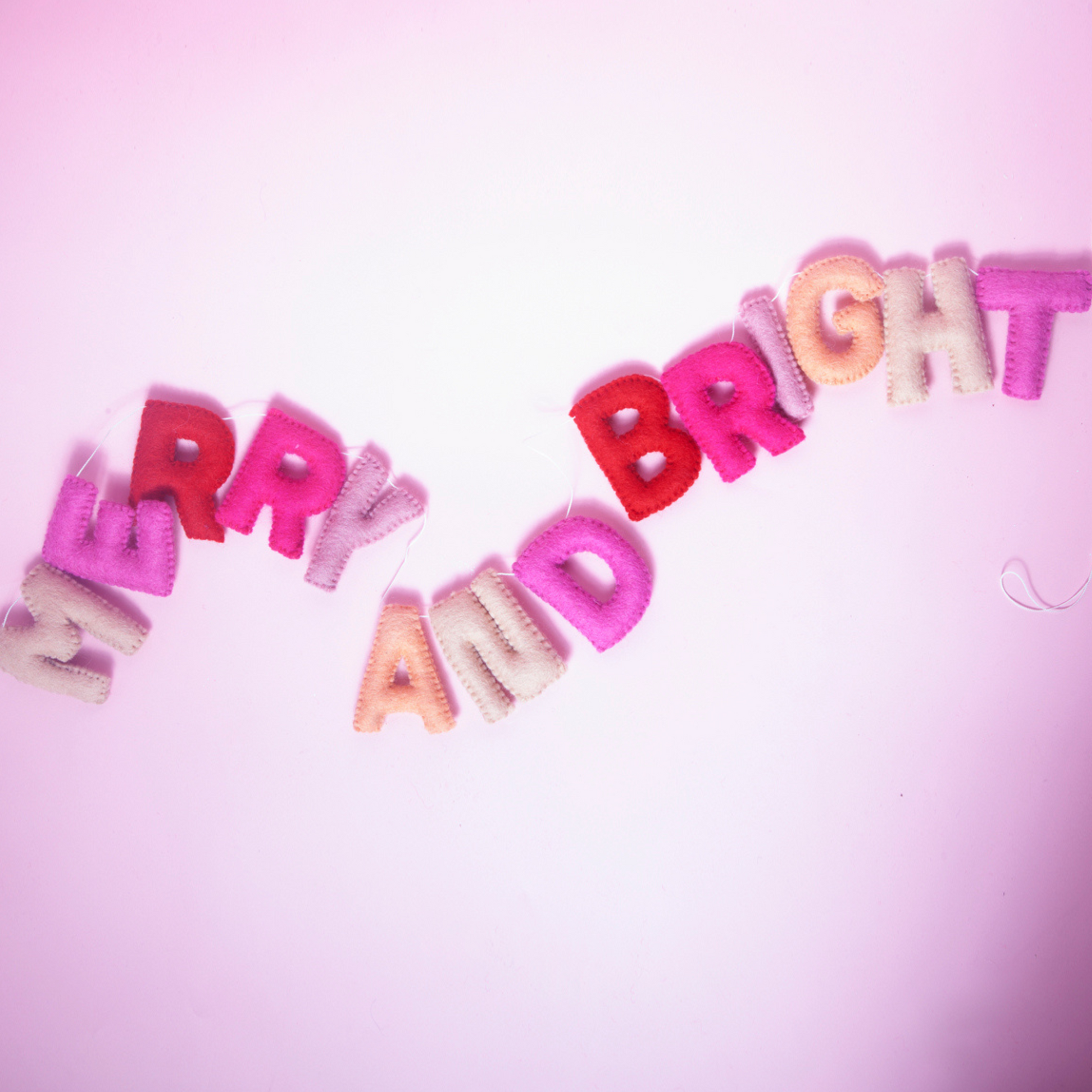 Merry and Bright Garland -Sherbet-Fun-Little Fish Co.